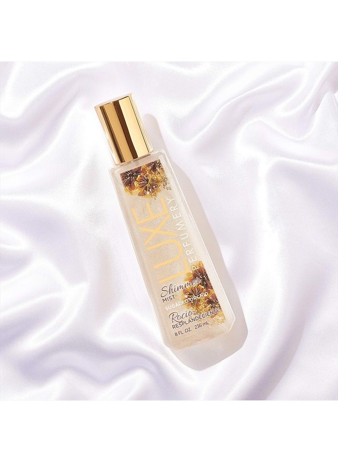 Luxe Perfumery Shimmer Body Mist, Sugared Orchid, 8.0 fl oz - Image 5