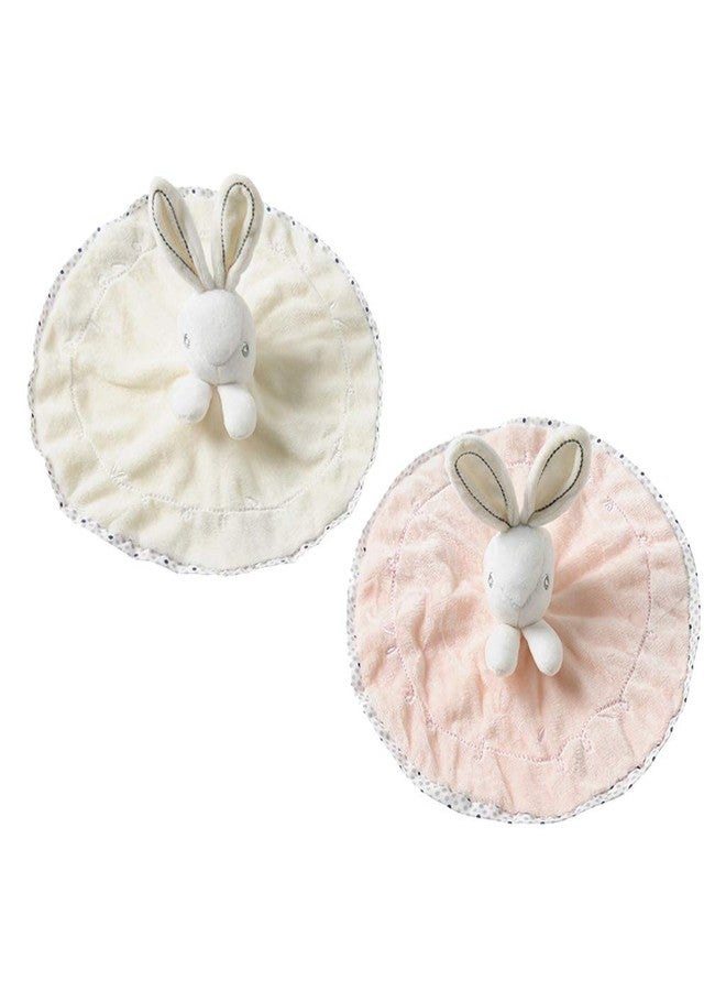 كون بطانية أمان على شكل أرنب صغير من كاون، لحاف ناعم للنوم، لعبة محشوة وردية اللون - Image 2