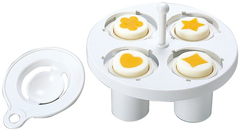 Arnest Bentousa Decorative Hard Boiled Egg Yolk Mold 4 Shapes - Image 1