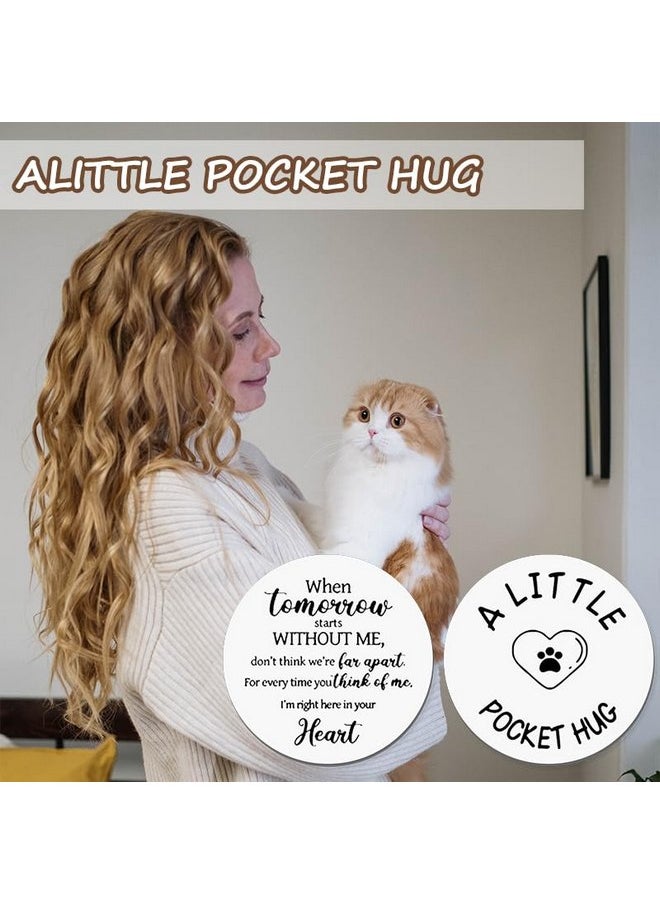 Xiyantiji - Loss of Pet Memorial Gifts for Dogs Cats Pocket Hug Keychain for Pet Owner Remembrance Bereavement Gifts for Loss of Dog Sympathy Gift for Family Friends - When Tomorrow Starts Without Me Keychain - Image 1