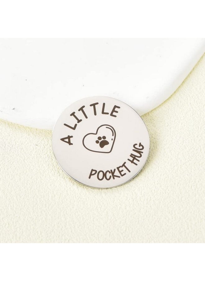 Xiyantiji - Loss of Pet Memorial Gifts for Dogs Cats Pocket Hug Keychain for Pet Owner Remembrance Bereavement Gifts for Loss of Dog Sympathy Gift for Family Friends - When Tomorrow Starts Without Me Keychain - Image 1