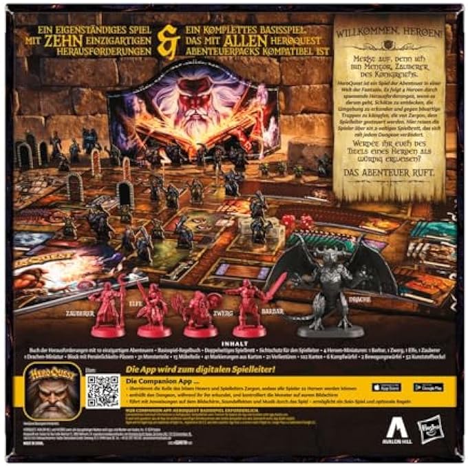 أفالون هيل HeroQuest Der Aufbruch Base Game Game النسخة الألمانية - Image 2