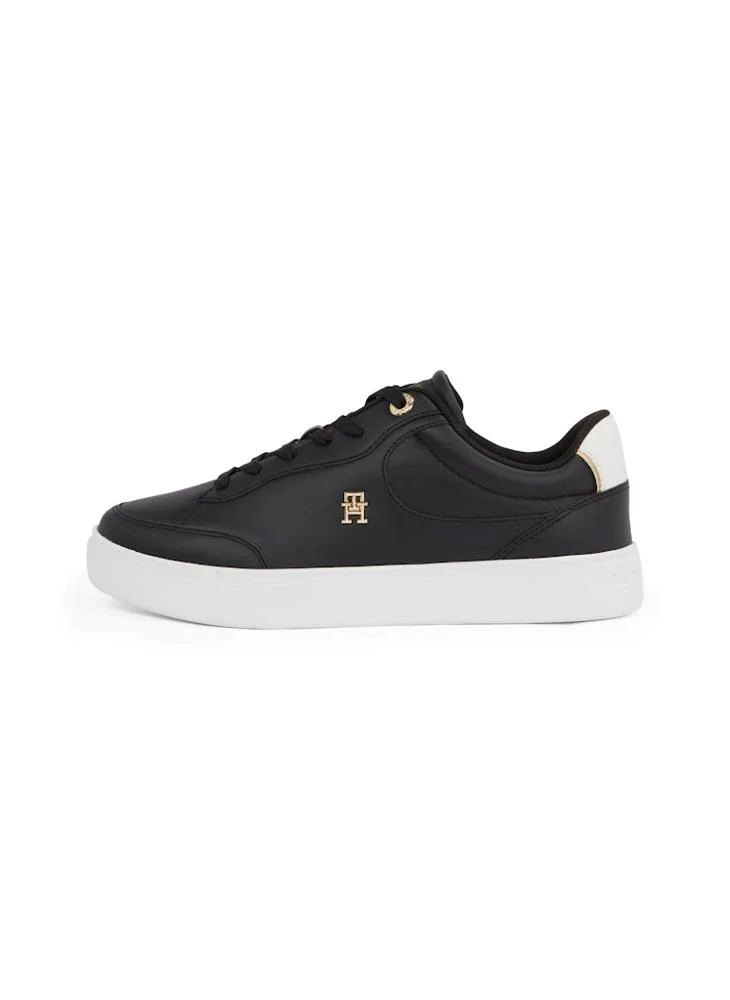 TOMMY HILFIGER Logo Detail Lace Up Low Top Sneakers