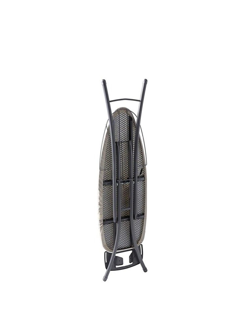 PROMASS High-Quality Foldable Portable Ironing Board With Steam Iron Rest Blue/White 110x34cm  - Image 5