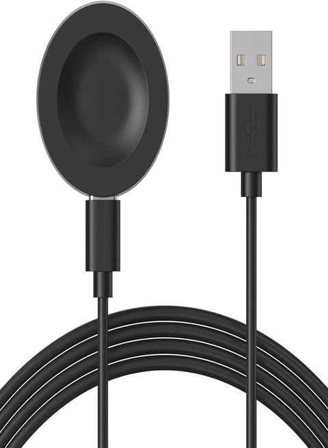 Mugust Charger for Huawei Watch GT4/GT3/GT3 Pro/GT2 Pro/Watch 4/4 Pro/3/3 Pro/Ultimate/GT Runner, Replacement USB Charging Cable for Smart Watch Accessories(Black)