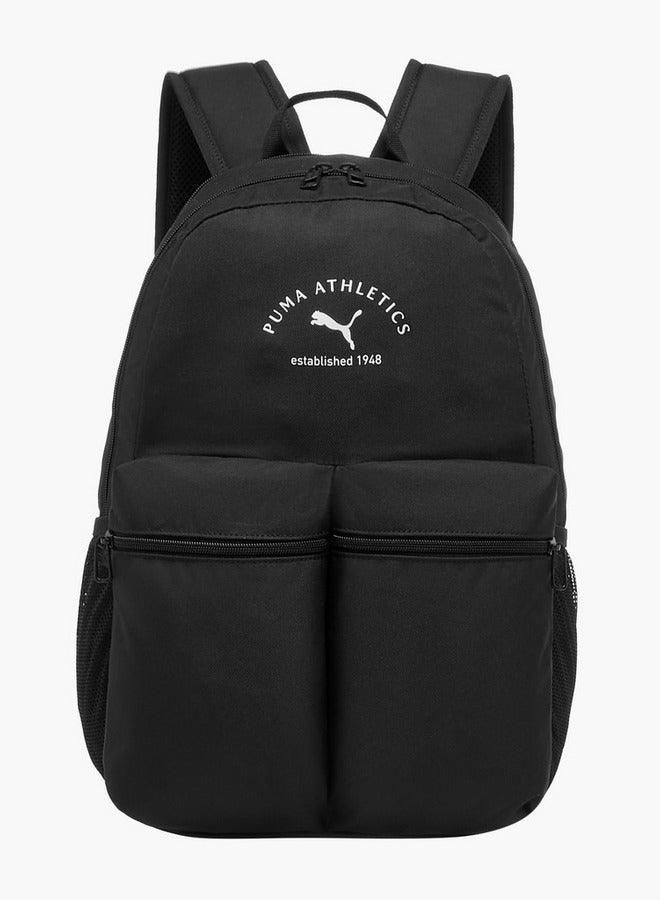 PUMA Logo Print School Backpack With Adjustable Straps - 16X32X45 Cm - Image 1