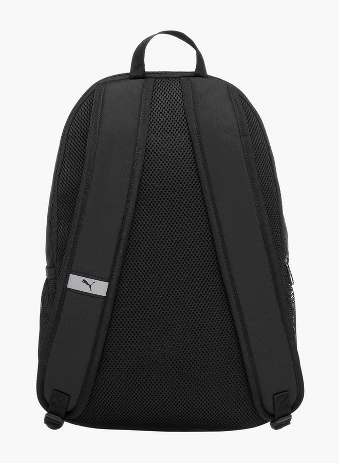 PUMA Logo Print School Backpack With Adjustable Straps - 16X32X45 Cm - Image 3