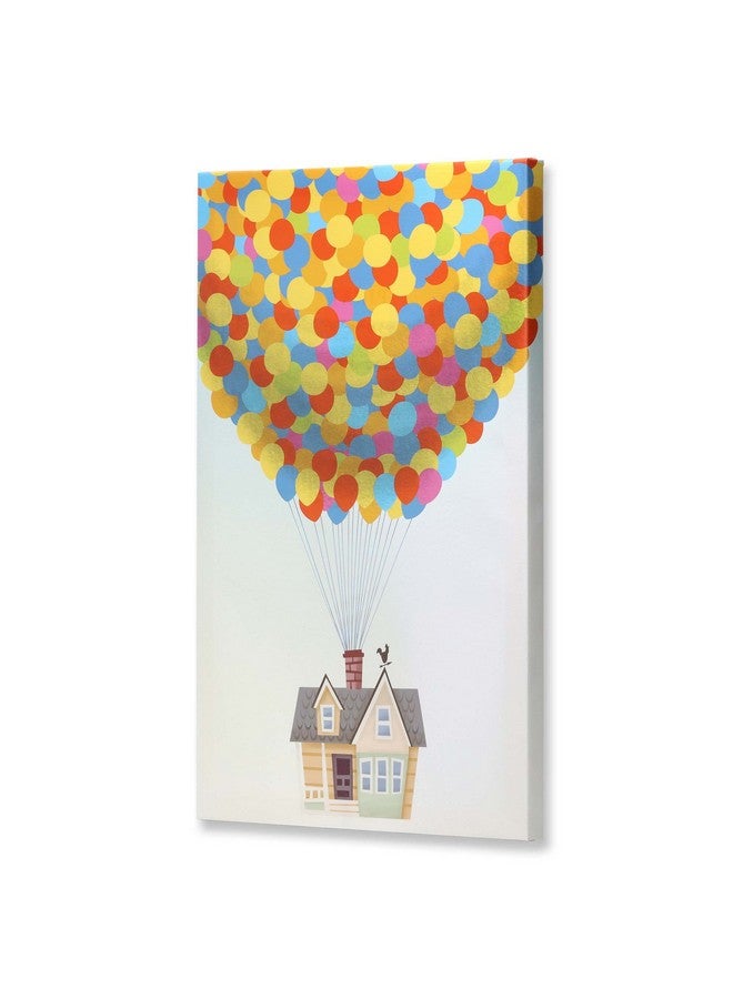 أوبن رود براندز ديكور جداري من قماش مغلف بلوحة فنية كبيرة الحجم من مجموعة "ديزني بيكسار أب هاوس آند بالونات" من مجموعة "أوبن رود براندز" - مناسب لغرف نوم الأطفال أو الحضانة أو ديكور المنزل - Image 2