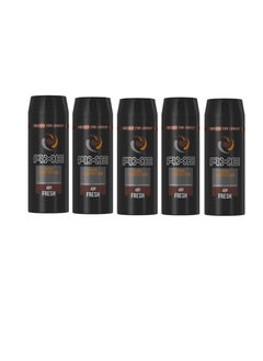 Axe Pack Of 5 Dark Temptation Deodorant Body Spray 5x150ml  - Image 1