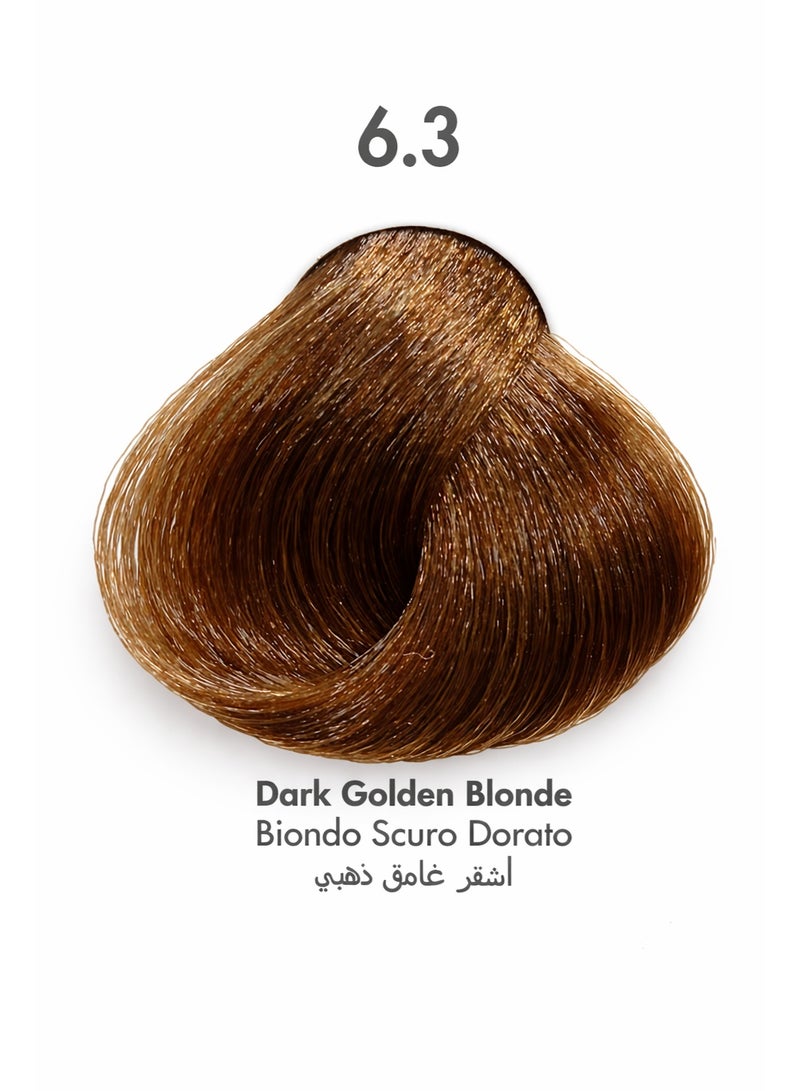 VIZO PROFESSIONAL Vizo Hair Color Cream Dark Golden Blonde 6.3 120ml - Image 2