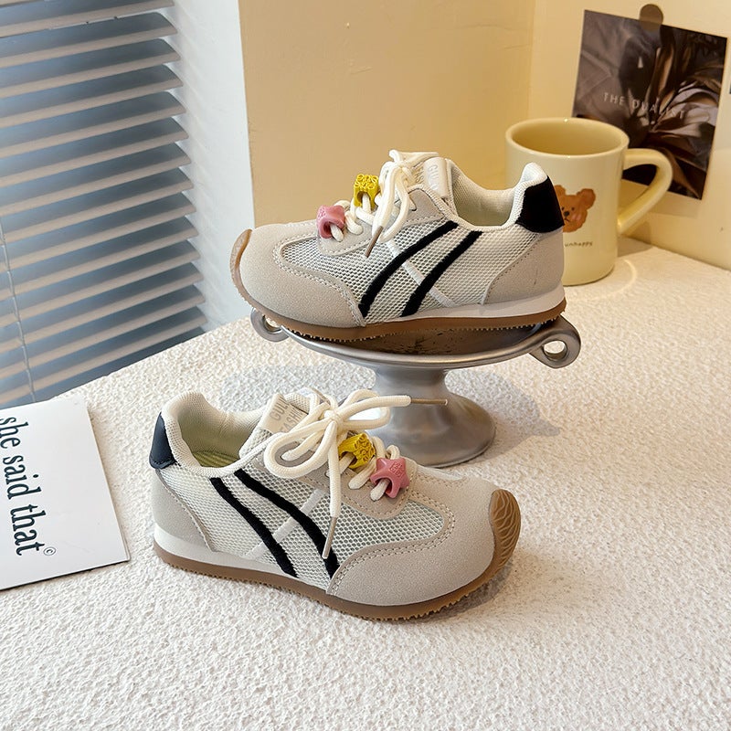 Spring Children Macaron Sneaker Retro Comfortable German Training Shoes For Boys And Girls Student Casual Shoes - Image 5