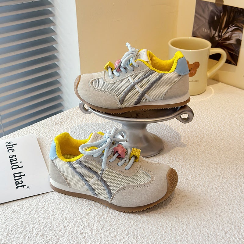 Spring Children Macaron Sneaker Retro Comfortable German Training Shoes For Boys And Girls Student Casual Shoes - Image 4