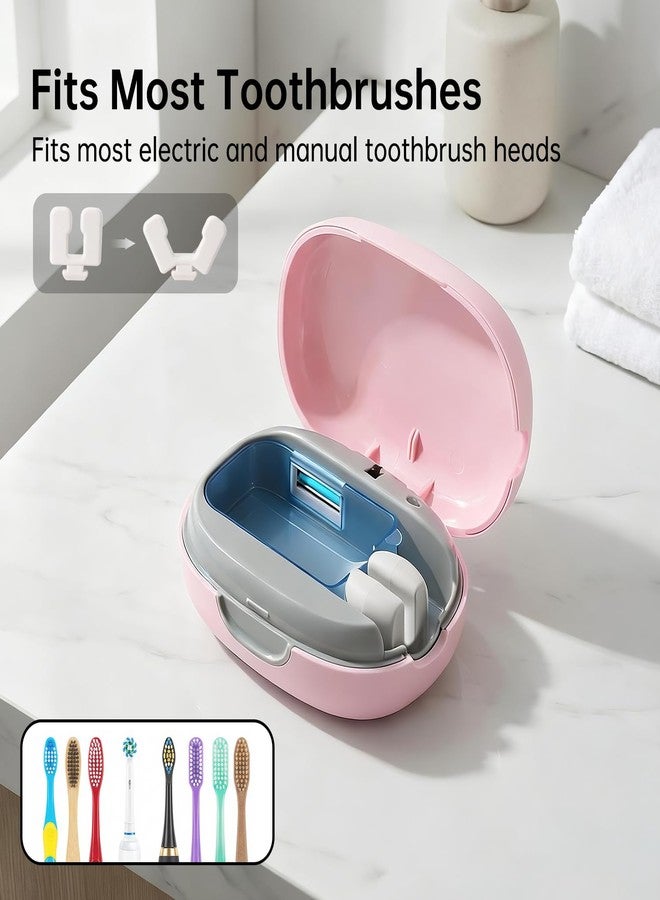 ELMWAY oothbrush Holder & Cleaner Case with UV-C Light, USB Rechargeable Toothbrush Cover - Image 5