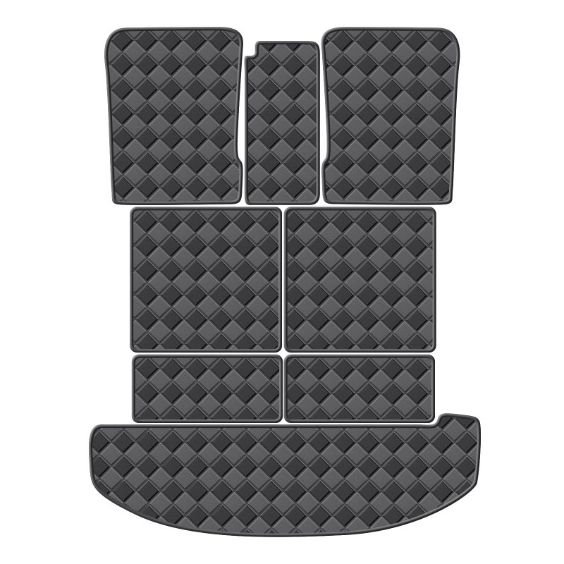 WDYOYS Cargo Mat for 20212025 Genesis GV80 7 Seats Trunk Mat  2ND3RD Row Rear Backrest Mat All Weather Rear Cargo Liner Back Seat Cover Protector