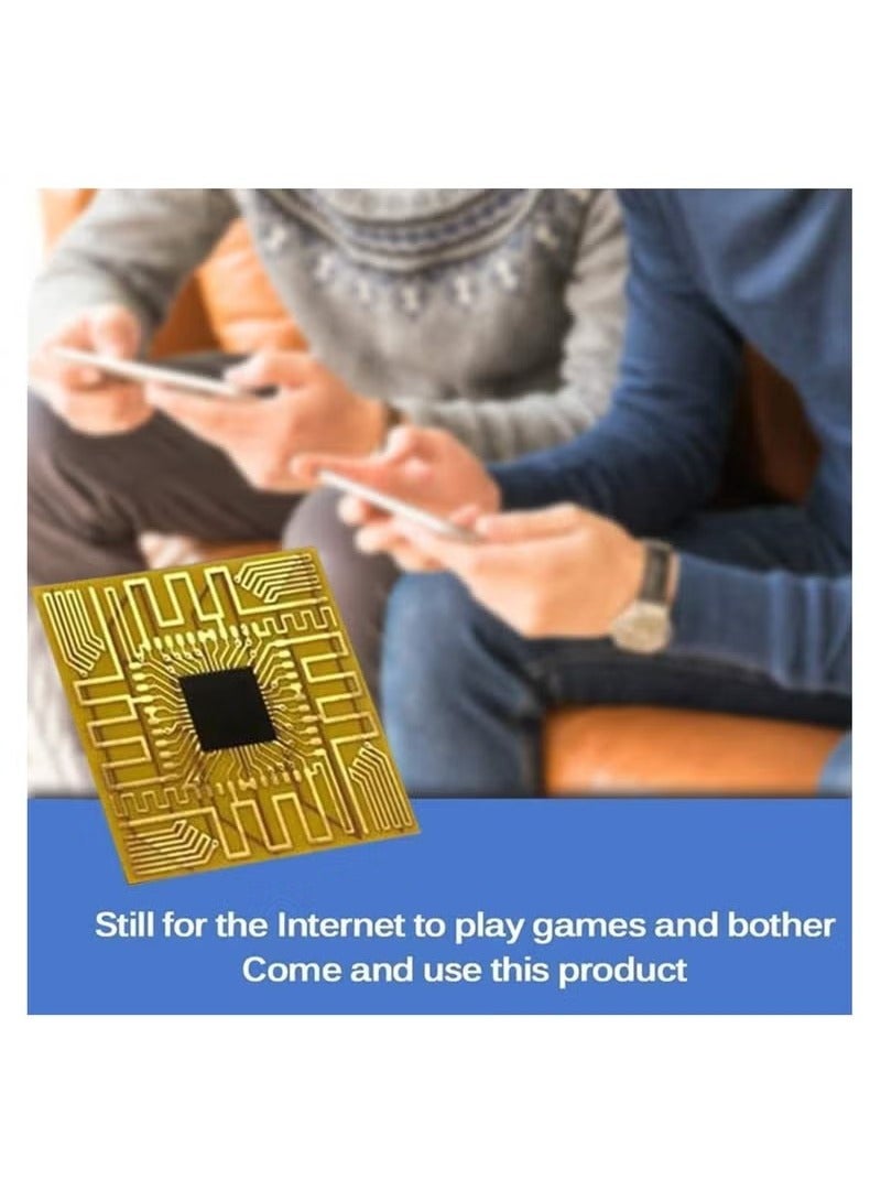 5Pcs Cellphone Signal Booster, Signal Antenna Booster Cell Phone Signal Booster, Signal Enhancement Booster Sticker for Outdoor Camping with Any Model of Mobile Phone - Image 5