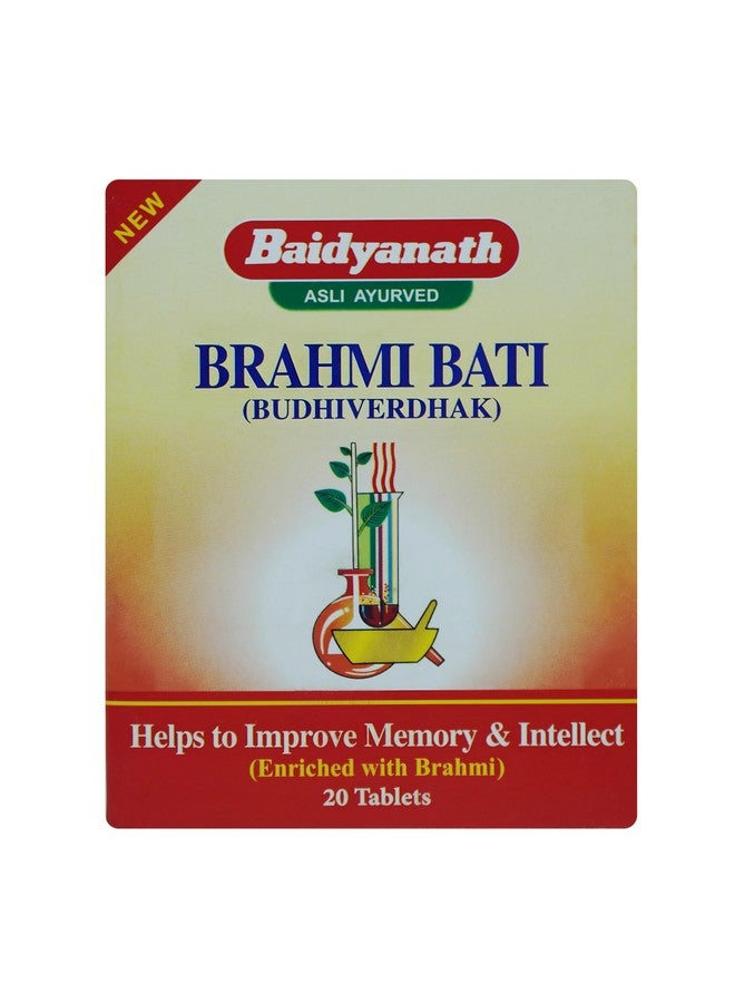 Baidyanath Asli Ayurved Jhansi Brahmi Bati - 80Tabs|, Pack of 1 - Image 2