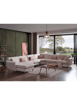 Alhome Channel Beige U-Shape Sofa 280x140 cm - pzsku/Z808EFEFB469820BD7DAFZ/45/_/1716715766/23f0c421-c5ba-43bb-83a0-6fee00390183