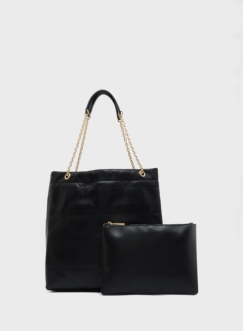 الدو Chain strap shopper