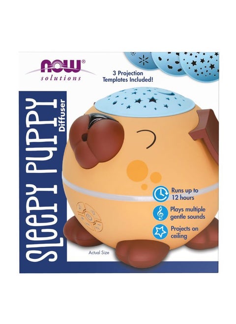Essential Oils, Sleepy Puppy Aromatherapy Oil Diffuser, Projects Onto Ceiling, Runs up to 12 Hours, Plays Multiple Soothing Sounds, Includes Volume Control