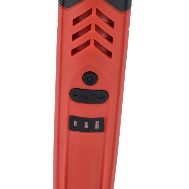 Chainsaw Sharpener, Red ABS & Steel Construction, Universal Compatibility - Professional High Accuracy Performance, Cordless Sharpener With 4-5 Hr Charge & 40-60 Min Runtime for Outdoor Garden Househo - Image 4