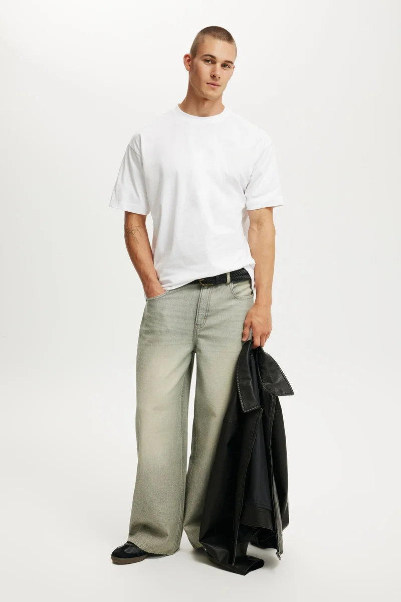 كوتون اون تي شيرت ثقيل الوزن