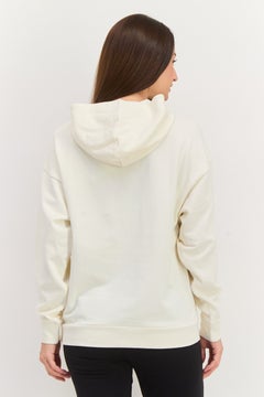 PUMA Women Sportswear Fit Outdoor Sweatshirt, Cream  - Image 3