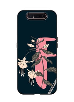 VR CREATIVE Protective Case Cover For Samsung Galaxy A80 Alphabet F Design Multicolour  - Image 1