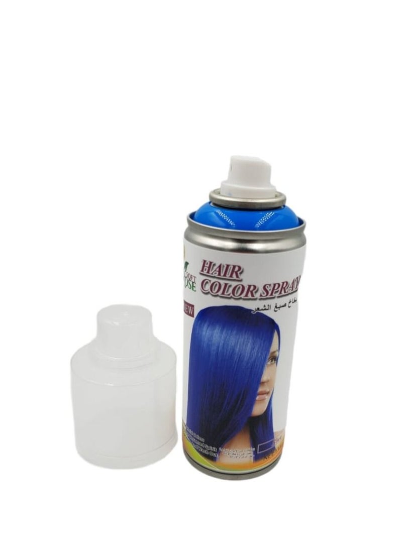 soft rose Hair dye spray blue 138 ml - Image 3