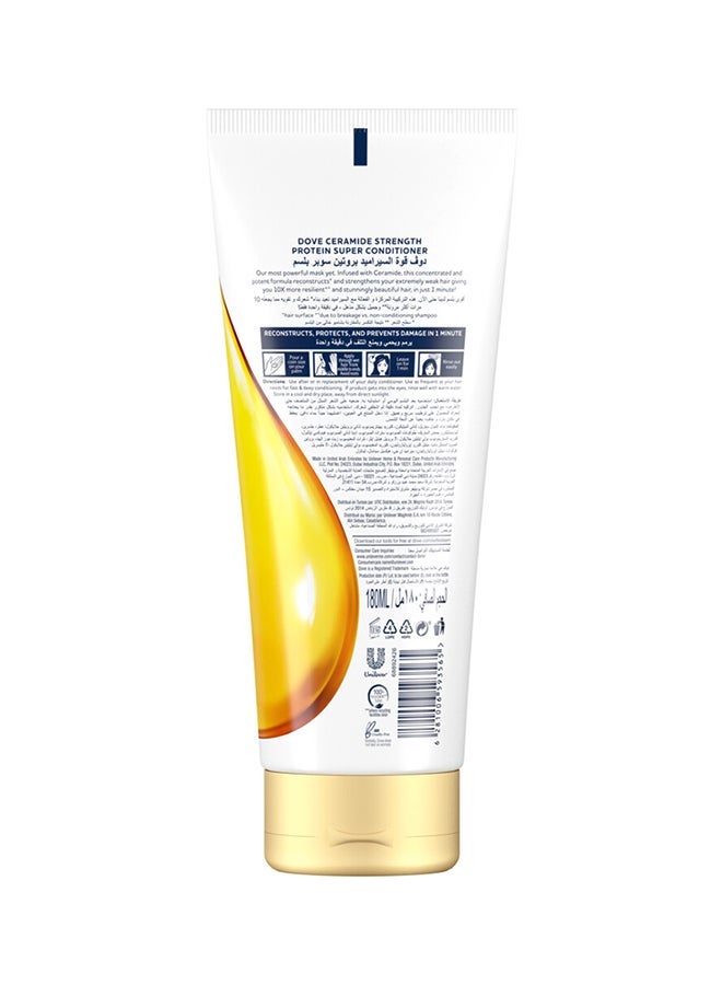 Dove Protein Super Conditioner Strengthens Weak Hair In Just 1 Minute With Ceramide 180ml - Image 3