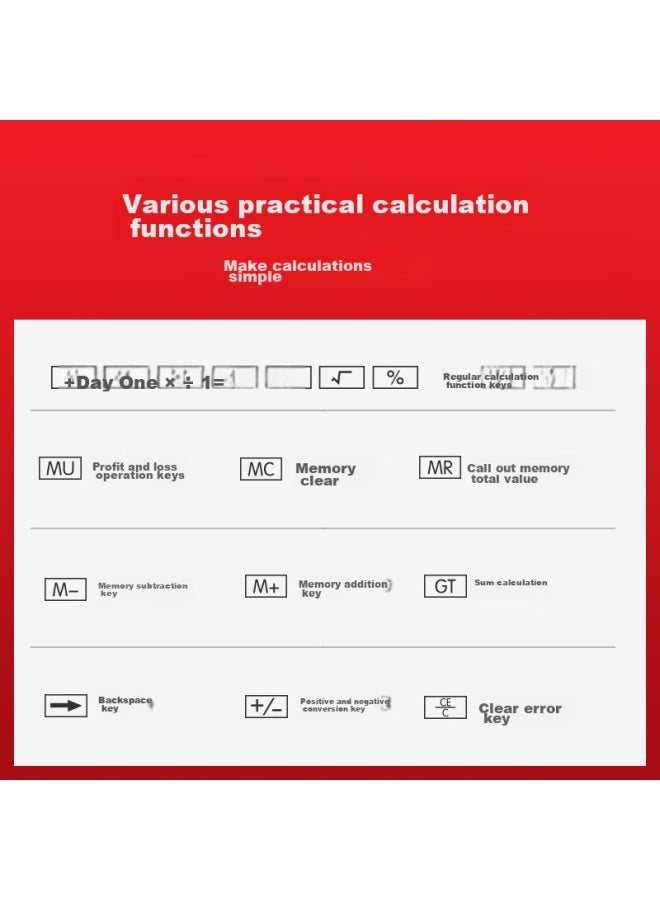 Deli Metal Panel Desktop Office Calculator, Financial Calculator, Wear-resistant Buttons Desktop Calculator, Office Supplies, Silver 1673 - Image 4