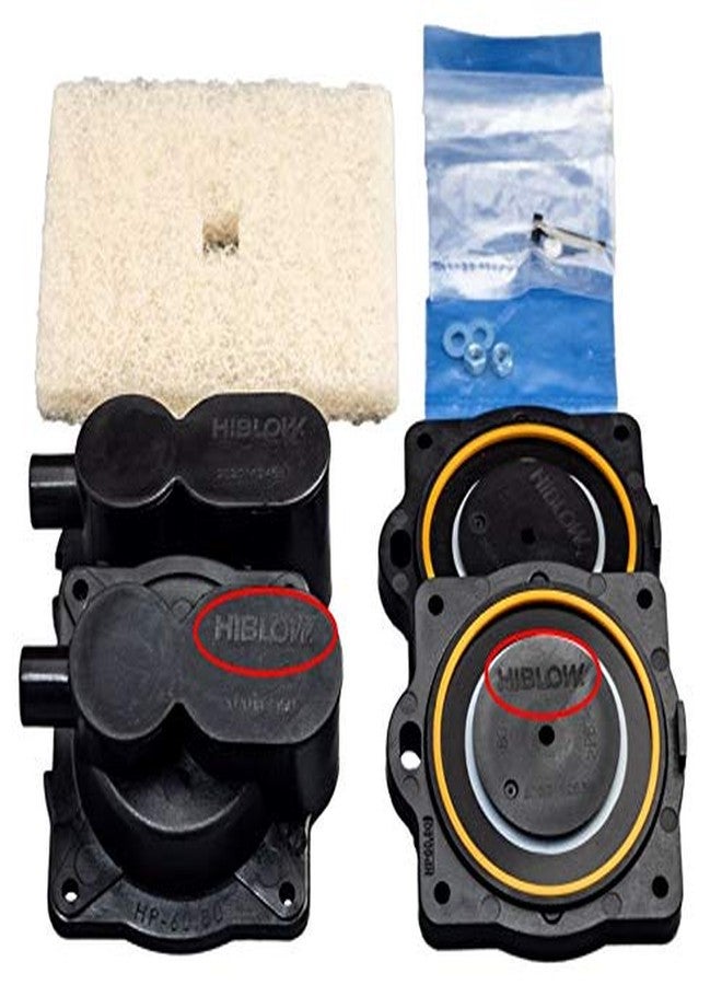 Hiblow HP 80 Rebuild Kit, Air Pump Replacement Diaphragms HP80 - Image 1