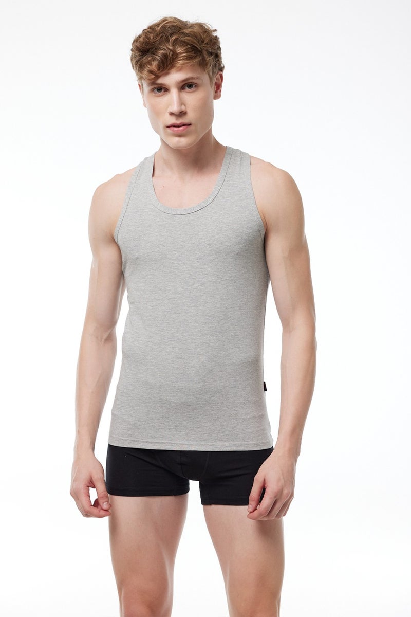 Malabadi Men's Grimelanj Modal Sports Undershirt 009  - Image 2