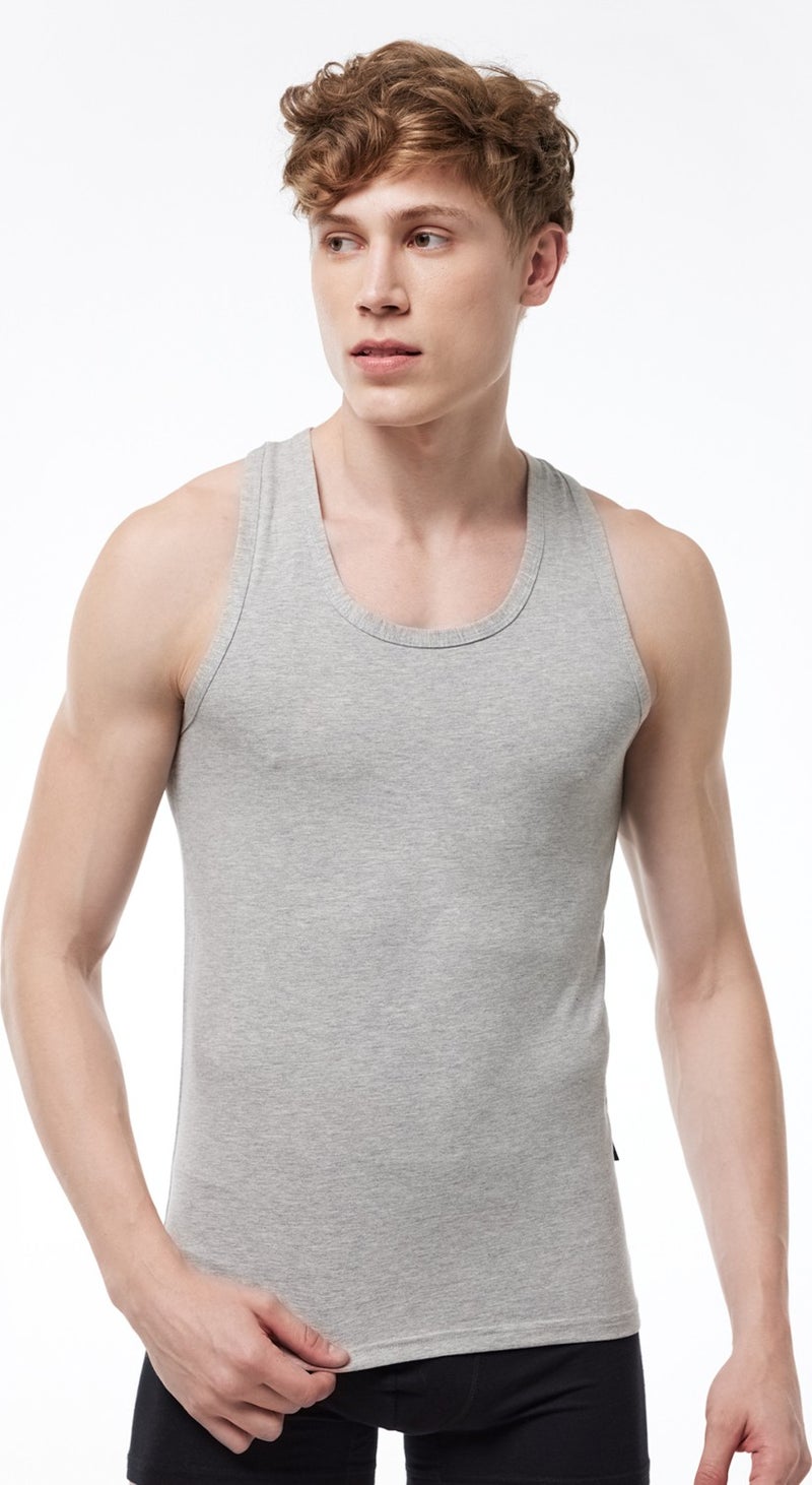 Malabadi Men's Grimelanj Modal Sports Undershirt 009  - Image 1