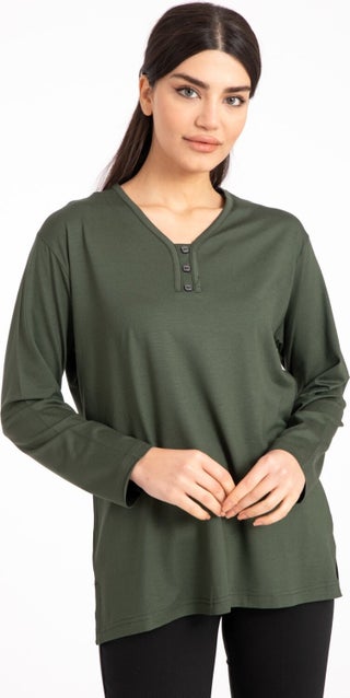 Women Middle Age and Above V Neck Lycra Viscose Mother Combed Cotton Blouse 140 - pzsku/Z808FE8C18025E415F59DZ/45/_/1733940805/02acf2fb-9322-45ea-b6fe-b1e176f06f85