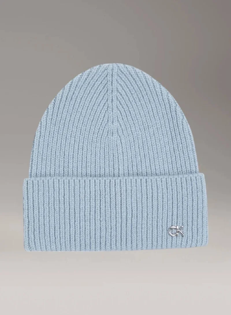 كالفن كلاين قبعة من مزيج الكشمير والصوف