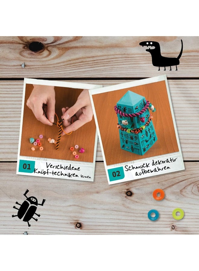 Kosmos KOSMOS 604158 AllesKönnerKiste Bracelet DIY Craft Set for Girls and Boys from 8 Years The Ideal Gift Set for Children's Birthday Parties  - Image 4