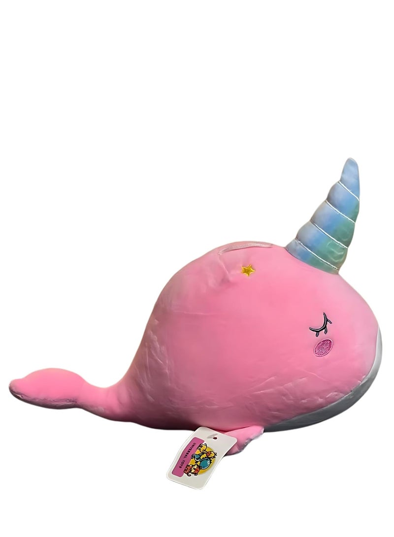 UNIVERSAL TOYS Dolphin Rhino 'Splash' - 12-Inch Soft Marine Friend Plush Toy | Adorable & Cuddly Stuffed Animal | Perfect Gift for Kids & Ocean Lovers | Cute, Durable, & Ideal for Playtime & Decor  - Image 1