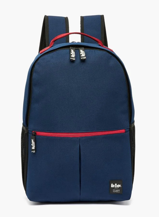 Lee Cooper Solid Backpack For Boys 13+ Years With Padded Shoulder Strap