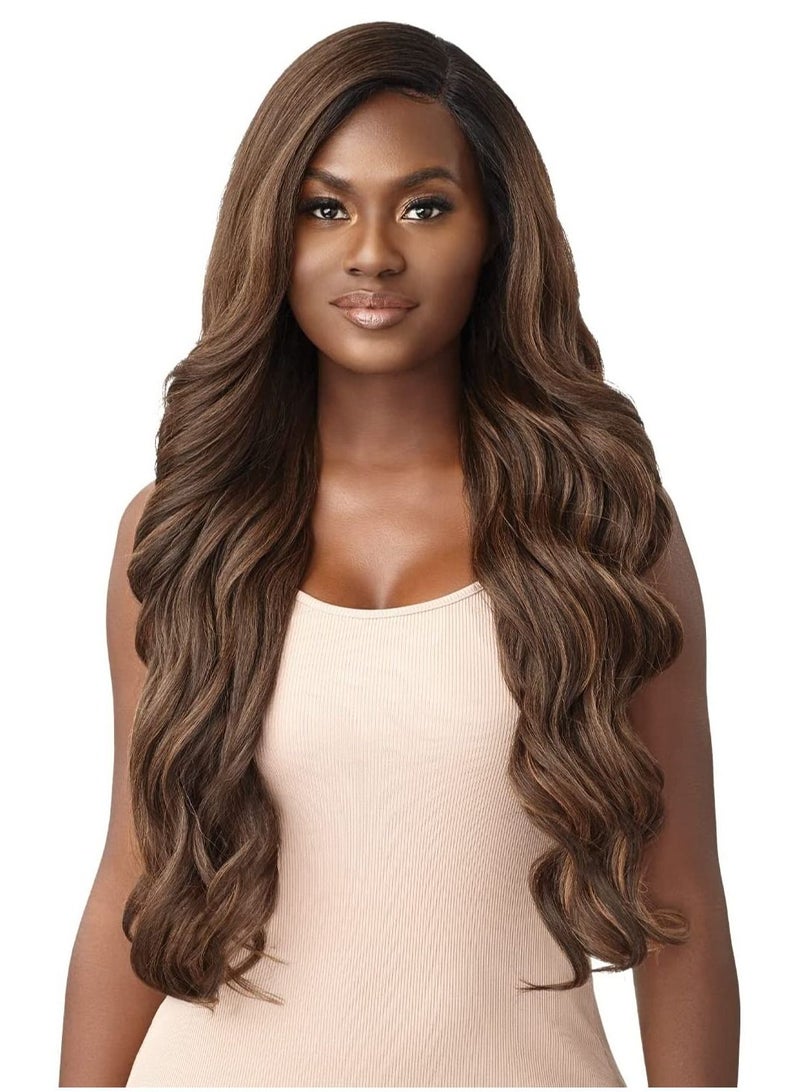 إستيل الدانتيل الجبهة شعر الطفل الطبيعي HD شفاف 28 بوصة اللون لا DRCHOSWI - Image 1