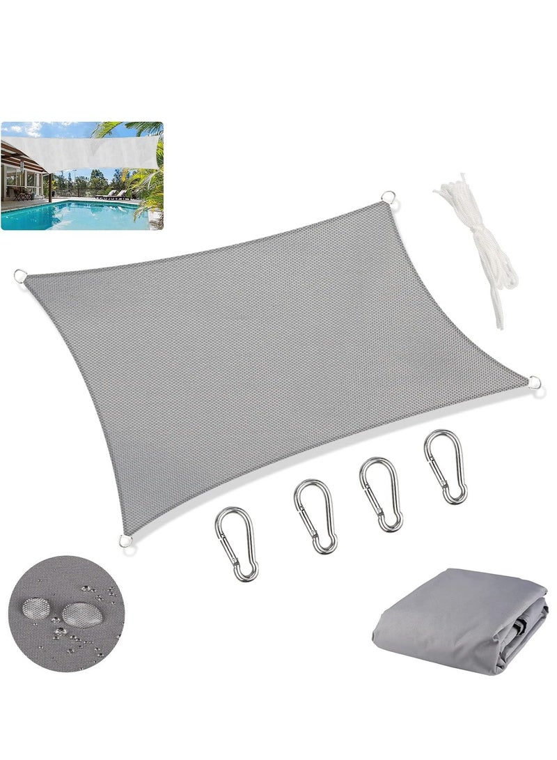 Generic Upgrade Sun Shade Sail, Sunblock Shade Cloth 3*4 m, Sunblock Shade Cloth For Greenhouse, Sun Canopies For Patio,Sunscreen Awning Canopy Block Sunshade Cover for Outdoor Patio Garden Backyard  - Image 1