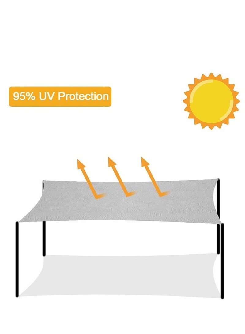 Generic Upgrade Sun Shade Sail, Sunblock Shade Cloth 3*4 m, Sunblock Shade Cloth For Greenhouse, Sun Canopies For Patio,Sunscreen Awning Canopy Block Sunshade Cover for Outdoor Patio Garden Backyard  - Image 3