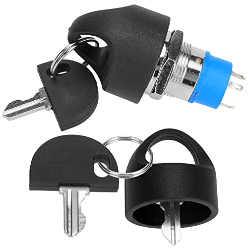 GREHUA Ignition Switch Easy Pull Key Compatible with Mobility Scooter Pride Victory GoGo Elite Traveller Zero Turn Legend Electric Power Wheel Chair Replacement Parts with Spare 4 Pack - Image 1