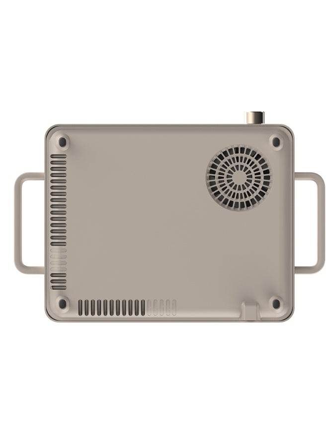 جنرال سوبريم سطح سيراميك كهربائي، 2200 واط، 9 مستويات للتسخين، تسخين مفرد/مزدوج، مؤقت حتى 12 ساعة, GSCH5M - Image 3