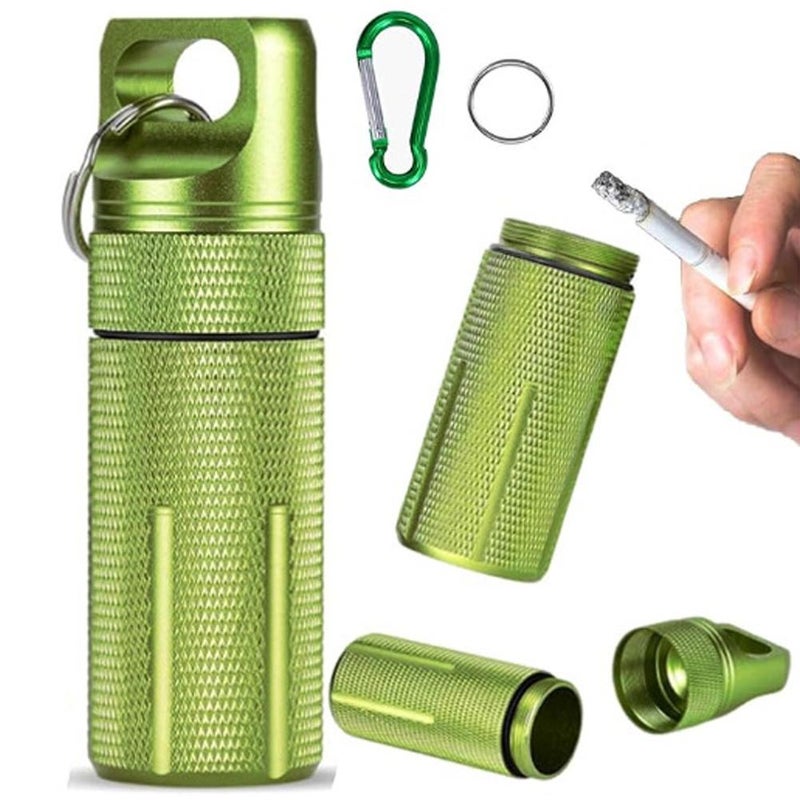 Portable ashtray storage bottle, waterproof ashtray set, multi-functional, stylish, with lid, portable car ashtray. - Image 1