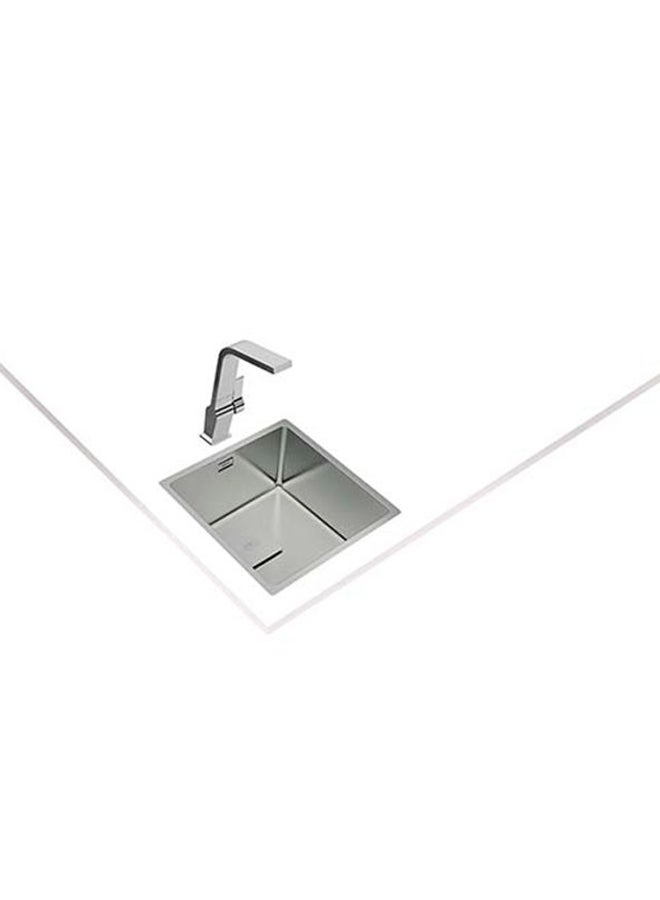 TEKA Flexlinea Rs15 40.40 3-In-1 Installation Stainless Steel Sink With One Bowl Stainless Steel 440x440x200mmmm - Image 1