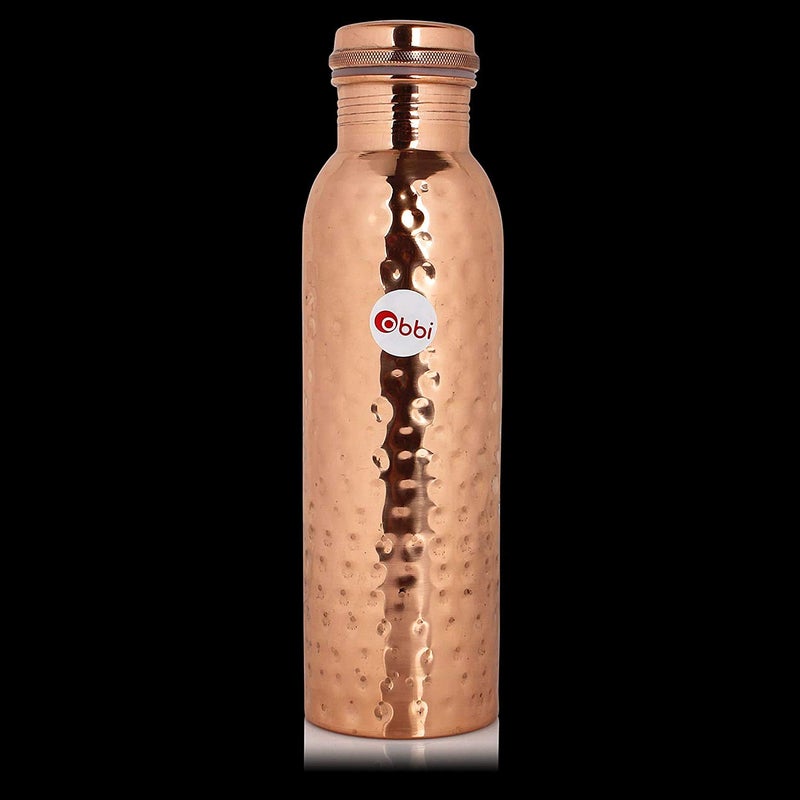 Obbi Obbi Copper Water Bottle 1000ml Brown  - Image 1