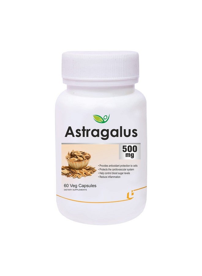 Biotrex Nutraceuticals Astragalus 500mg 60 Veg Capsules, Pack of 3 Herbal Dietary Supplement, nutritional supplement, multivitamins, vitamin for men, women and adults, health supplements. - Image 2