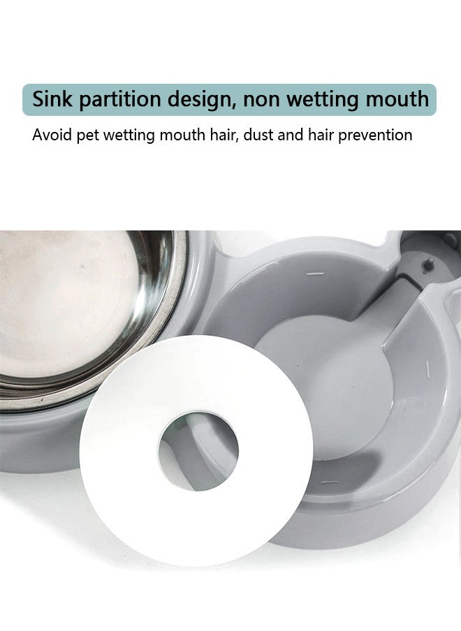 Yolu Automatic Water Dispenser Bottle For Cats And Dogs, Pet Water And Food Bowl  - Image 4