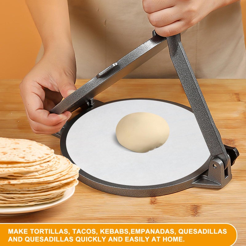 YUFDA 150 Pcs-8 Inch Non-Stick Parchment Rounds, Precut Round Parchment Paper for Tortilla Press, Cake Pan, Cookies - Image 5