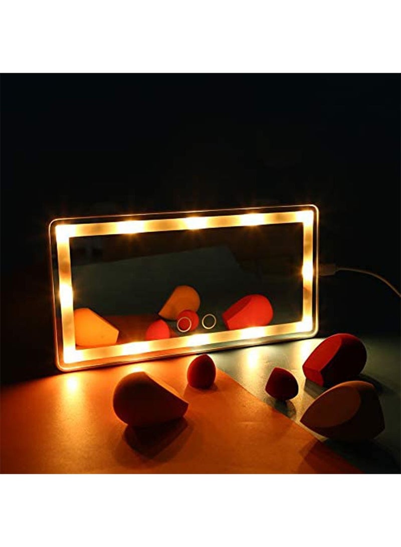 LIMOS Sun Visor Mirror LED Makeup Sun-Shading Cosmetic Driving Vanity Mirror - Image 1